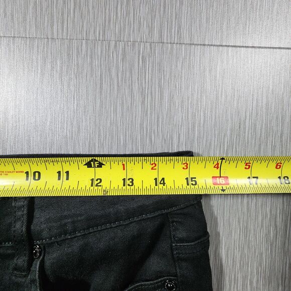 DG2 Women's Size 8 Classic Stretch Black Jeans Studded PRE OWNED - Picture 11 of 13